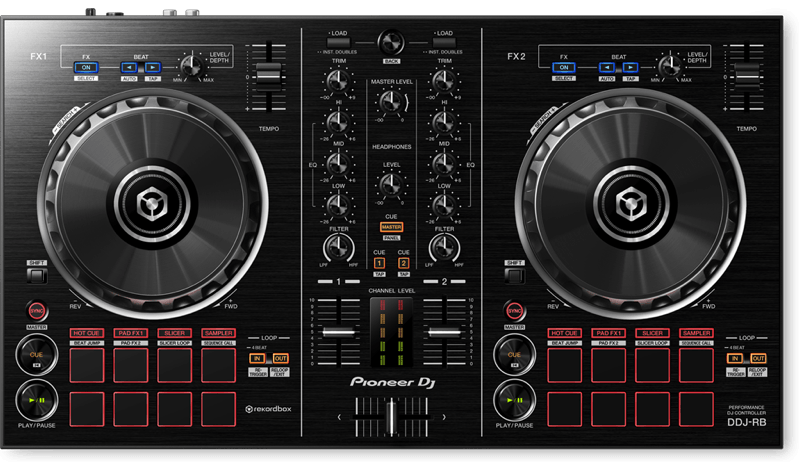 Pioneer DDJ RB - Portable 2-channel controller for rekordbox dj