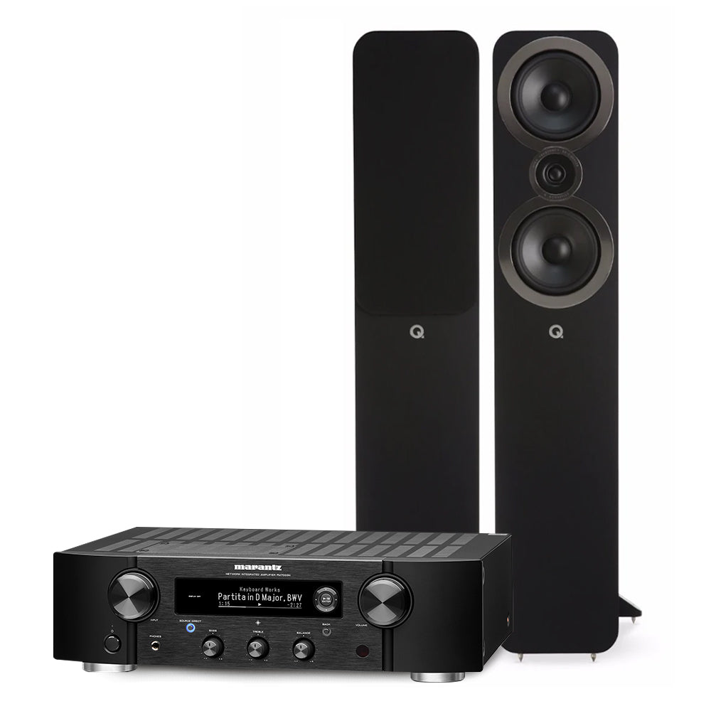 Marantz PM7000N + Q Acoustics 3050i Floor standing Speakers | Digital Stereo System