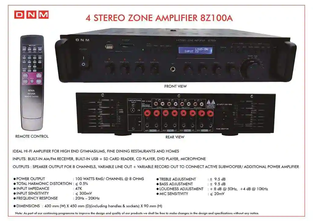 Amplifier 8Z100A