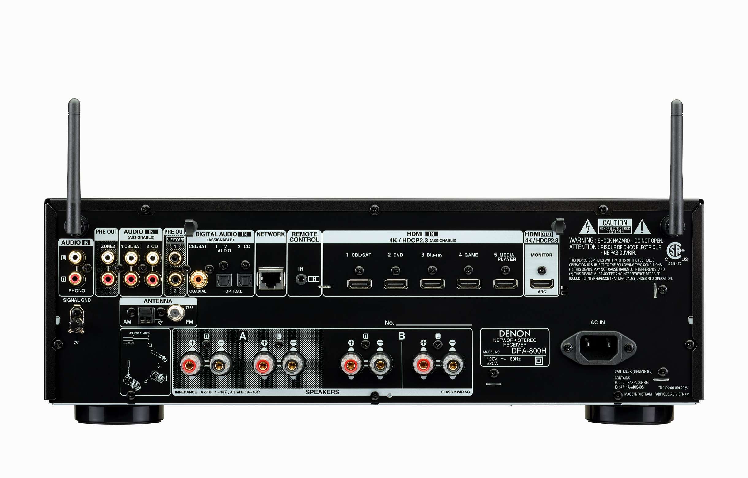 Denon DRA-800H Stereo Receiver