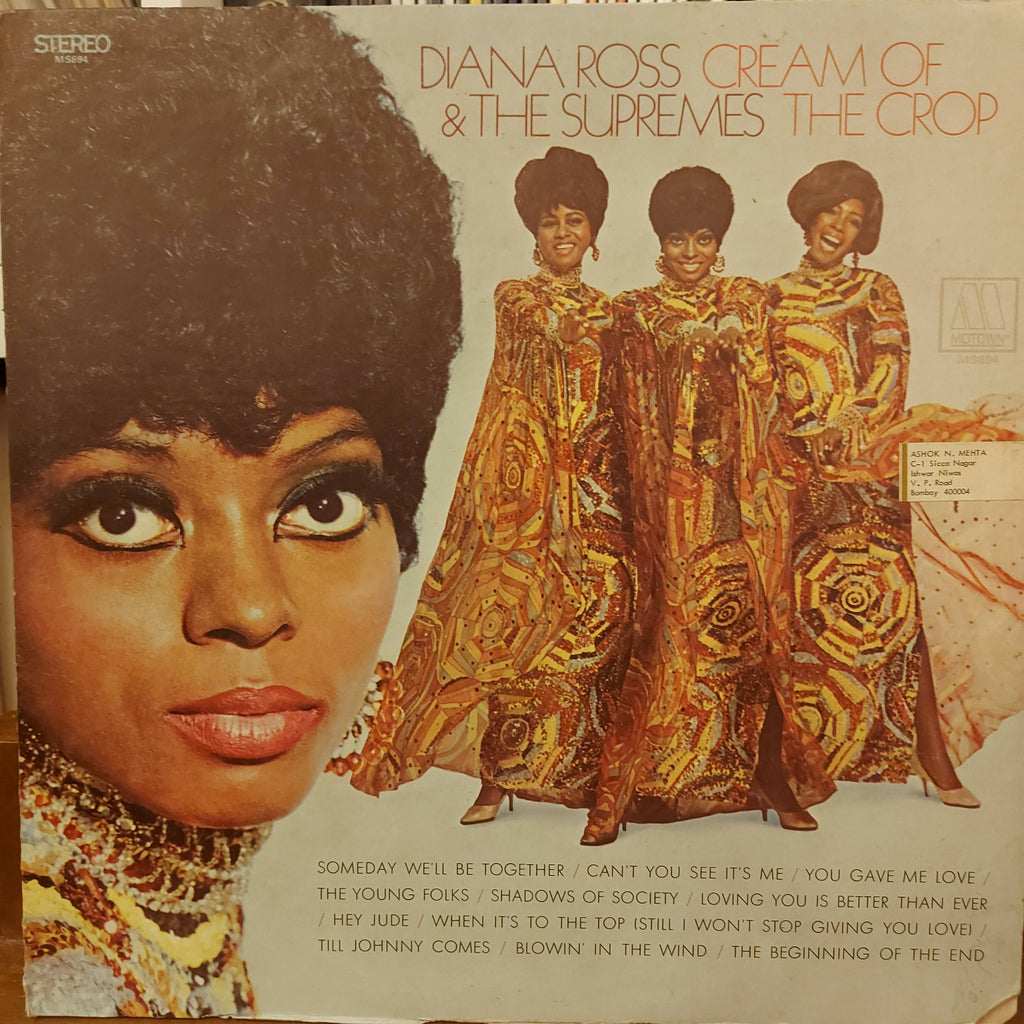 Diana Ross & The Supremes – Cream Of The Crop (Used Vinyl - VG)