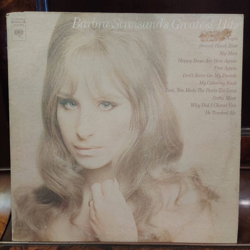Barbra Streisand – Barbra Streisand's Greatest Hits (Used Vinyl - VG+)