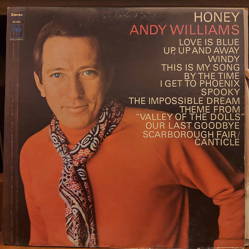 Andy Williams – Honey (Used Vinyl - VG)