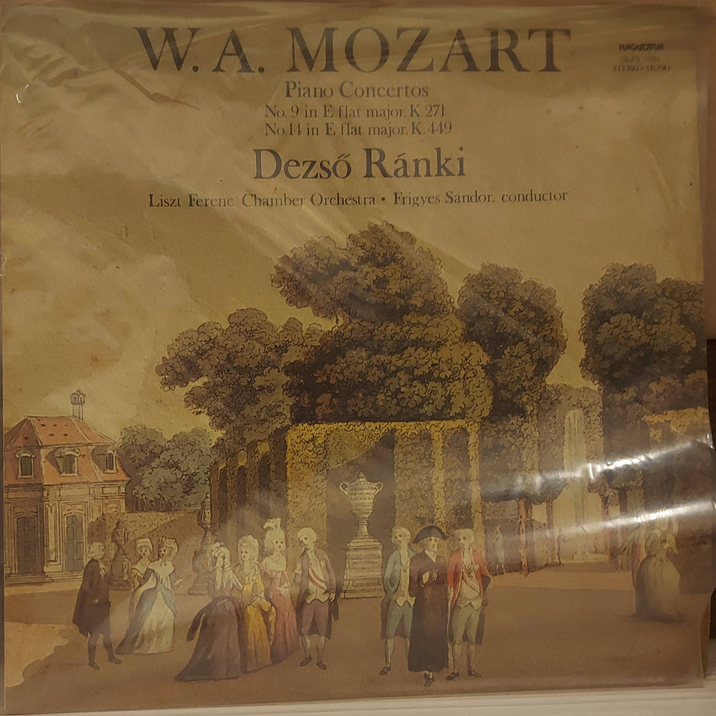 W. A. Mozart, Dezső Ránki, Liszt Ferenc Chamber Orchestra, Frigyes Sándor – Piano Concertos: No. 9 In E Flat Major K. 271 / No. 14 In E Flat Major K. 449 (Used Vinyl - VG)