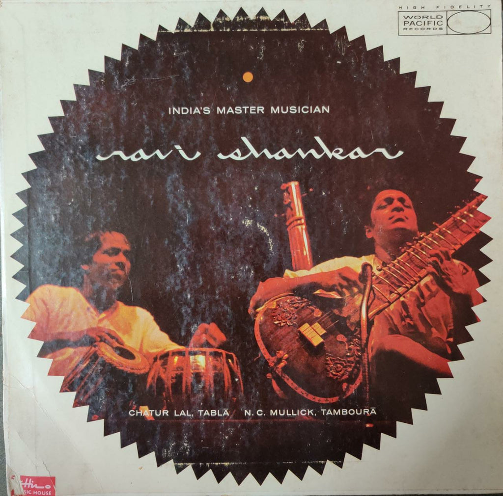 India's Master Musician By Ravi Shankar  (Used Vinyl)