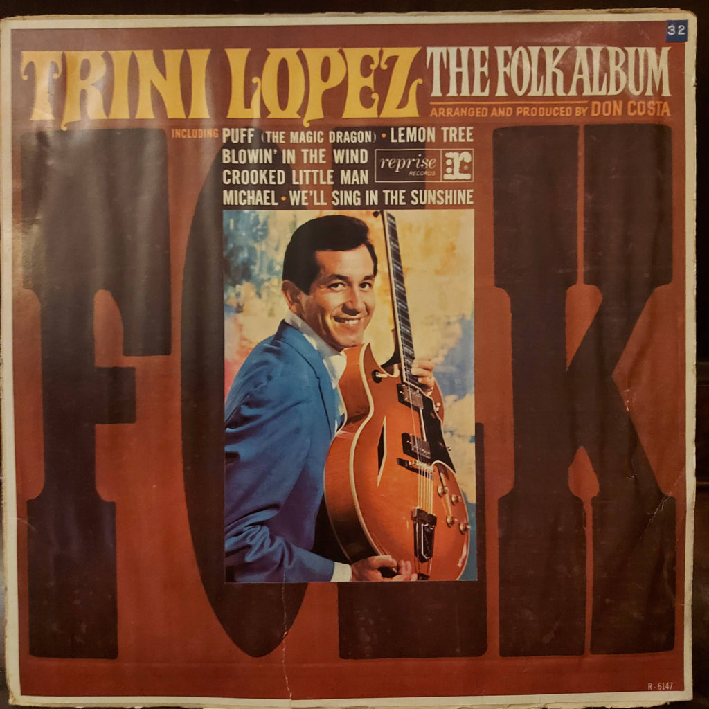Trini Lopez – The Folk Album (Used Vinyl - VG)