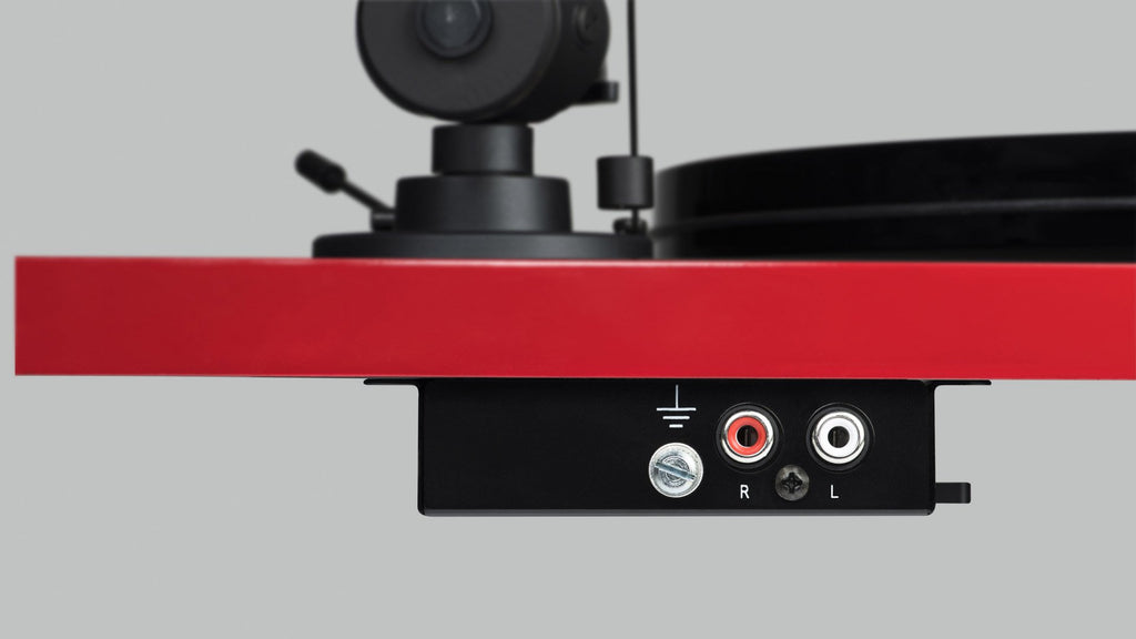 Pro-Ject Essential III Phono Turntable (RED) [Plug & Play]