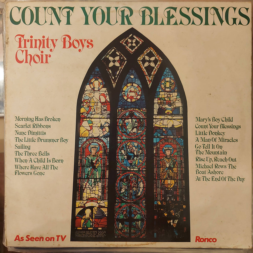 Trinity Boys Choir – Count Your Blessings (Used Vinyl - VG) JS
