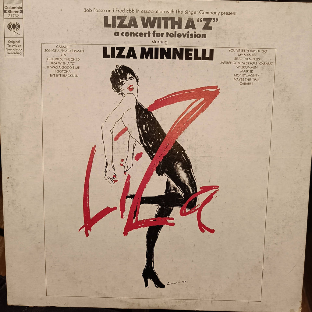 Liza Minnelli – Liza With A "Z" (A Concert For Television) (Used Vinyl - VG) JS