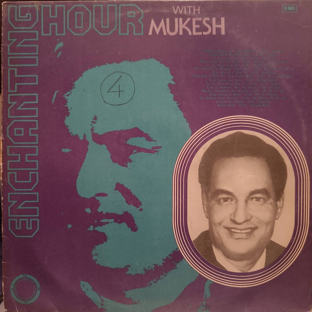 Mukesh – Enchanting Hour With Mukesh (Used Vinyl - VG) NP