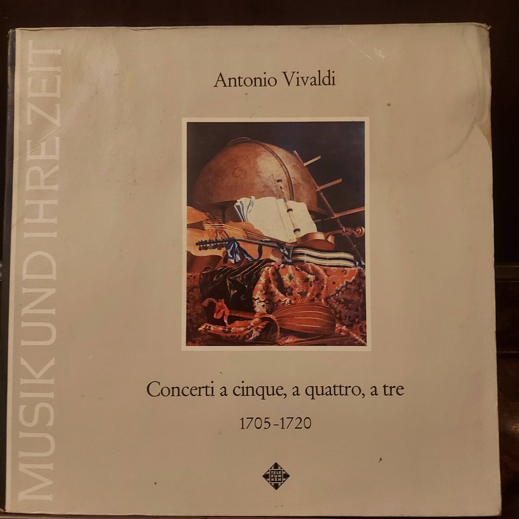 Antonio Vivaldi – Concerti A Cinque, A Quattro, A Tre (Um 1705-1720) (Used Vinyl - VG+)