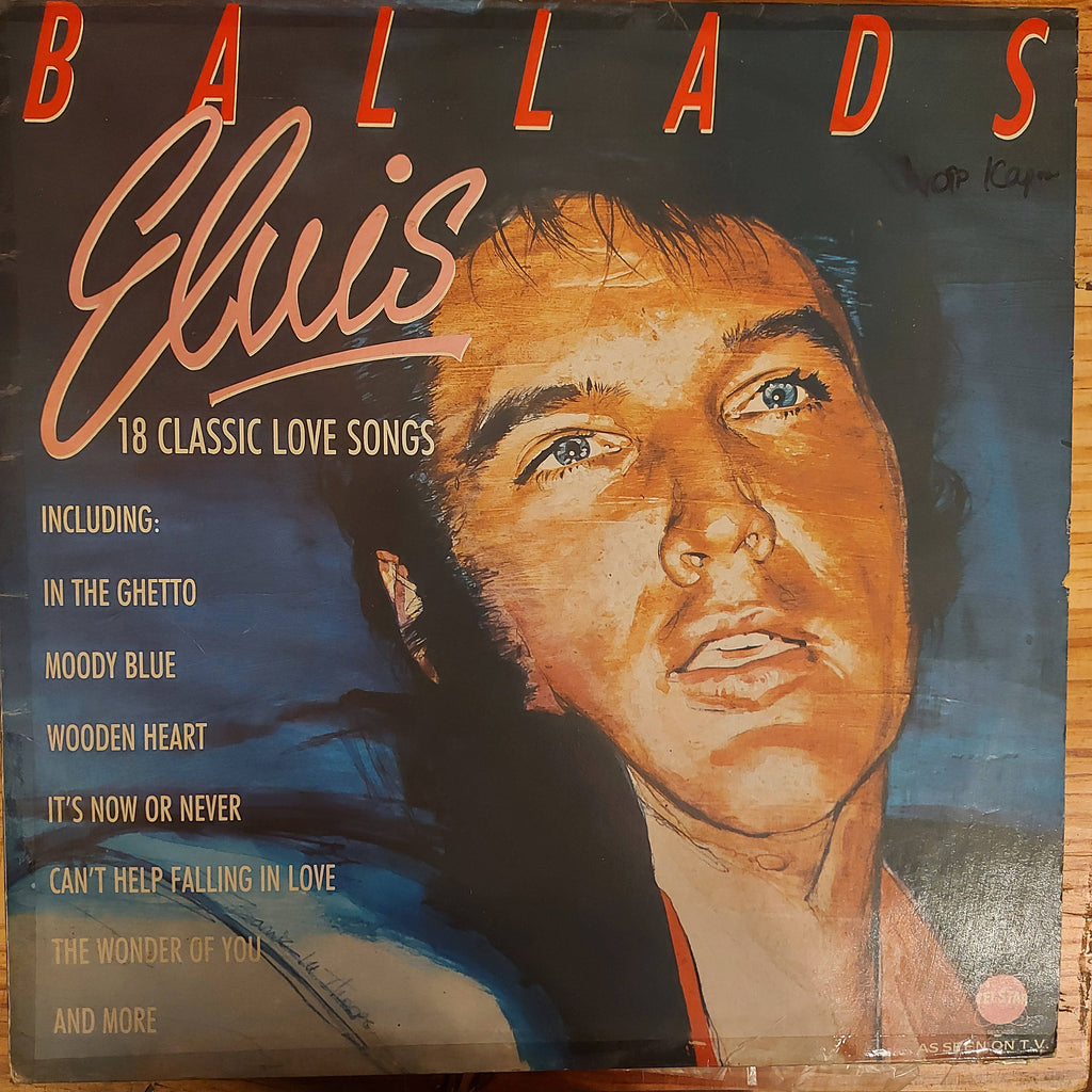 Elvis – Ballads (18 Classic Love Songs) (Used Vinyl - VG)