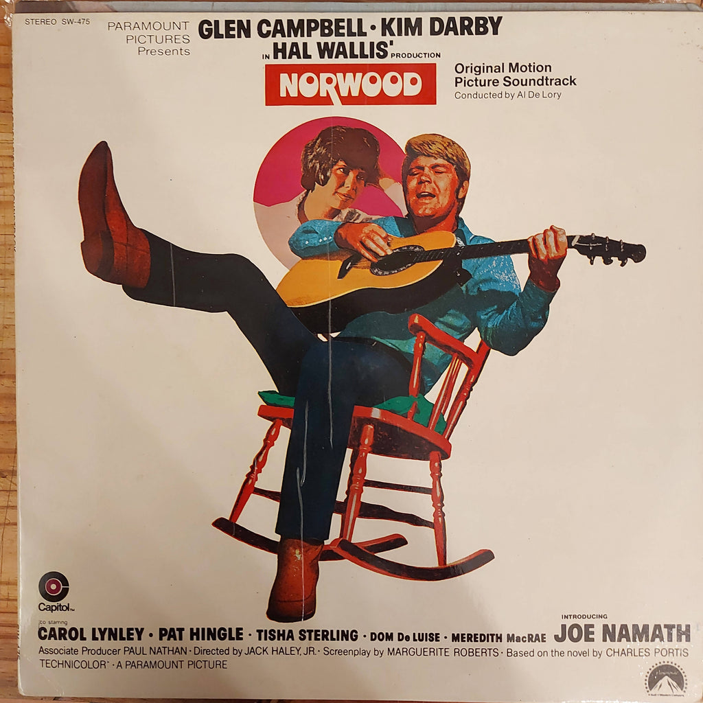Al De Lory / Glen Campbell – Norwood - Motion Picture Soundtrack (Used Vinyl - VG)