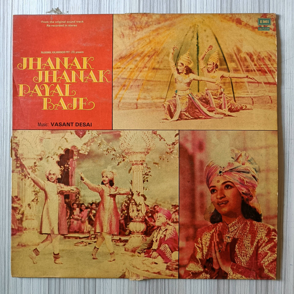 Vasant Desai – Jhanak Jhanak Payal Baje (Used Vinyl - VG) AD