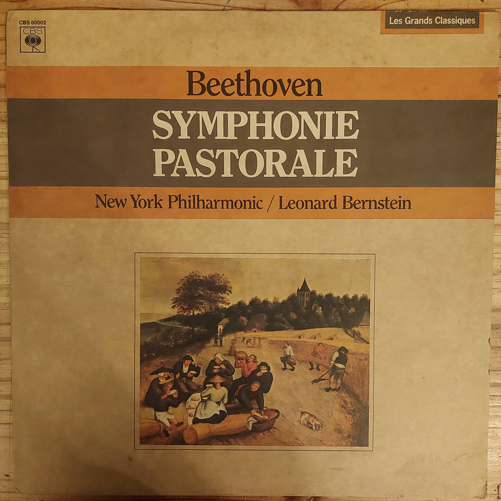 Beethoven - New York Philharmonic / Leonard Bernstein – Symphonie Pastorale (Used Vinyl - VG+)