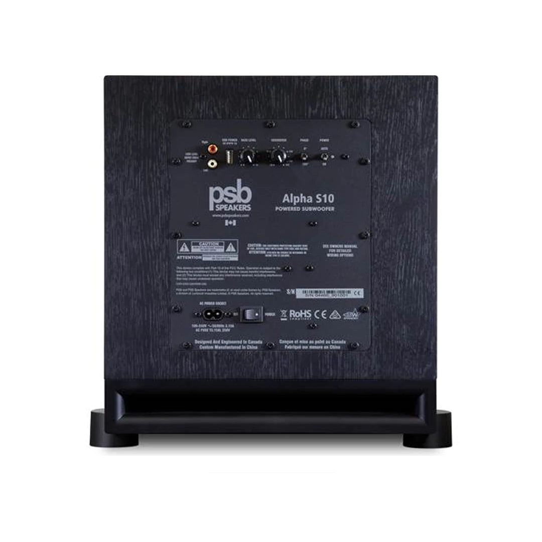 PSB Alpha S10 Black Ash