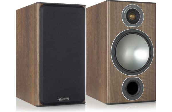 Monitor Audio Bronze 2 bookshelf Speakers (Walnut)