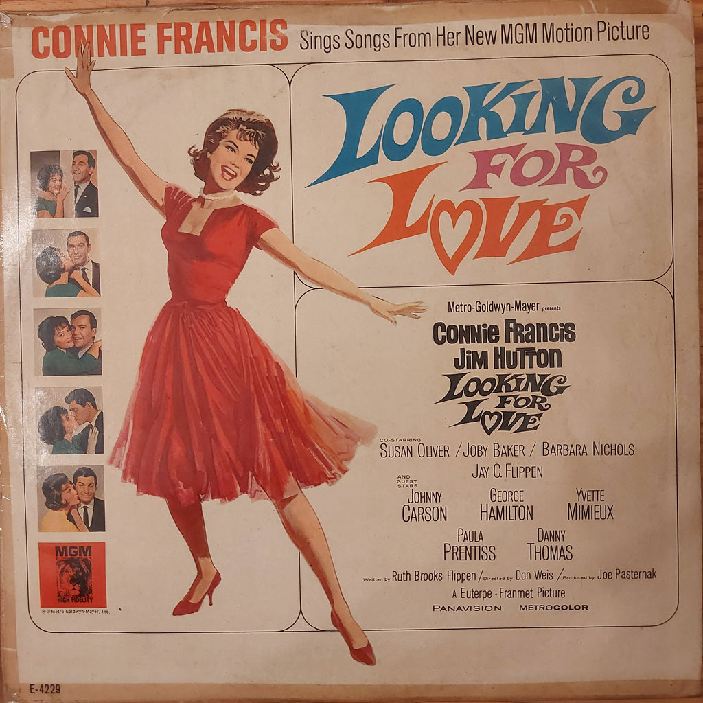 Connie Francis – Sings Songs From Her New MGM Motion Picture "Looking For Love" (Used Vinyl - VG)