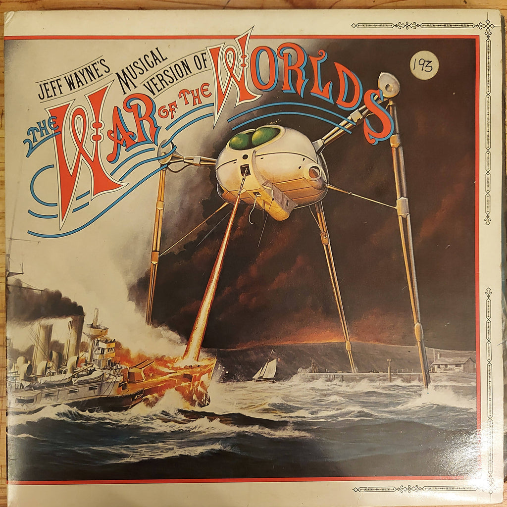 Jeff Wayne – Jeff Wayne's Musical Version Of The War Of The Worlds (Used Vinyl - VG)
