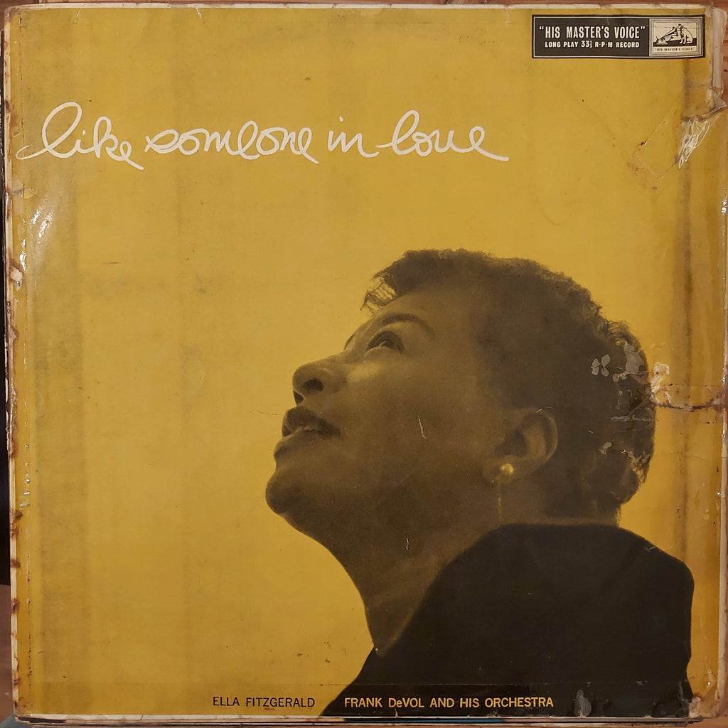 Ella Fitzgerald, Frank DeVol And His Orchestra – Like Someone In Love (Used Vinyl - G)