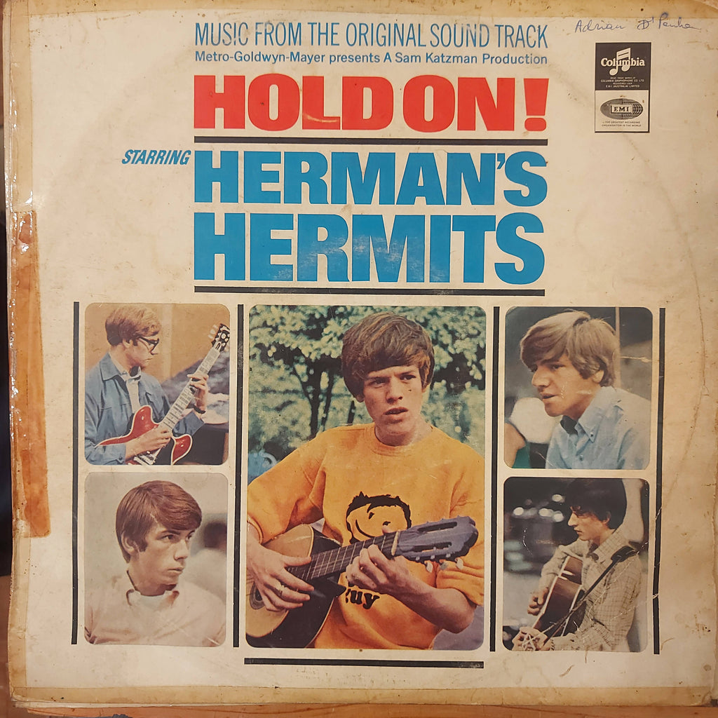 Herman's Hermits – Hold On! (Music From The Original Sound Track) (Used Vinyl - G)