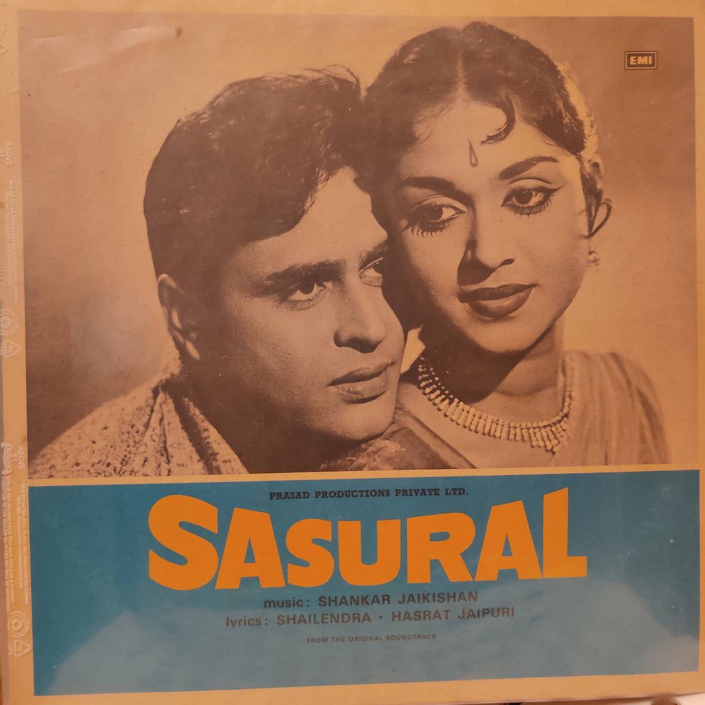 Shankar Jaikishan, Shailendra • Hasrat Jaipuri – Sasural (Used Vinyl - VG+) NP