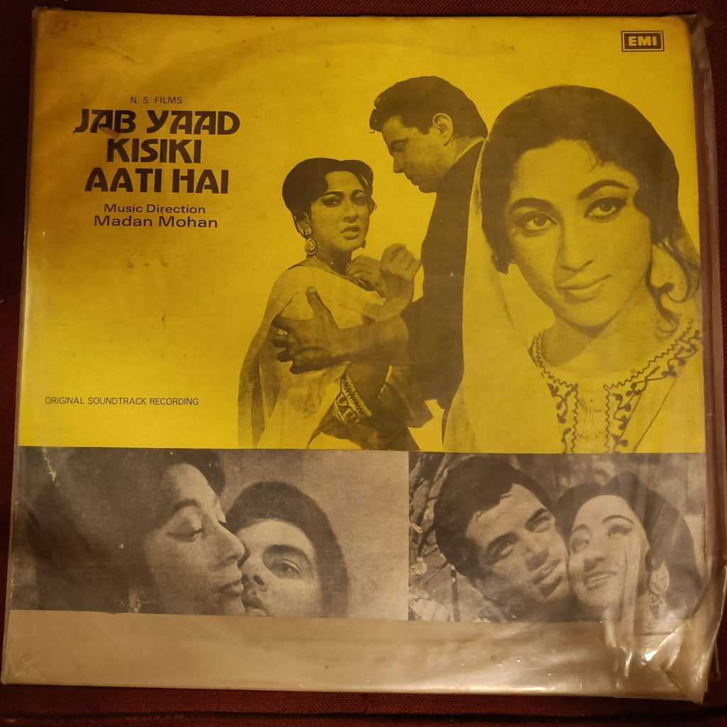 Madan Mohan – Jab Yaad Kisiki Aati Hai (Used Vinyl - VG) NP