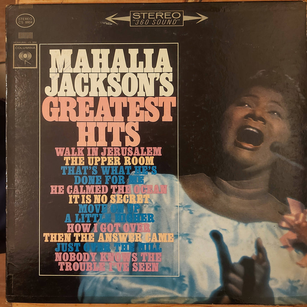 Mahalia Jackson – Mahalia Jackson's Greatest Hits (Used Vinyl - VG)