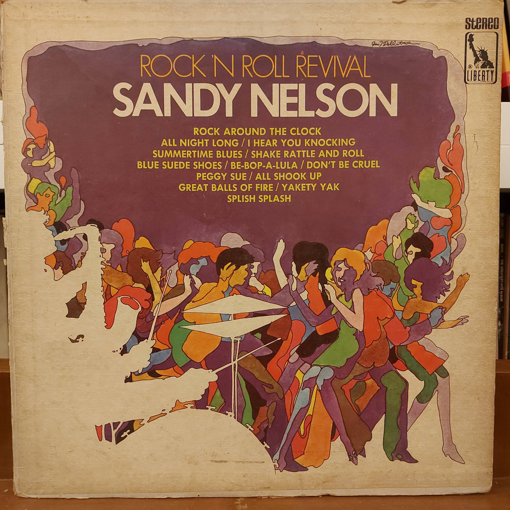 Sandy Nelson – Rock 'N Roll Revival (Used Vinyl - VG)