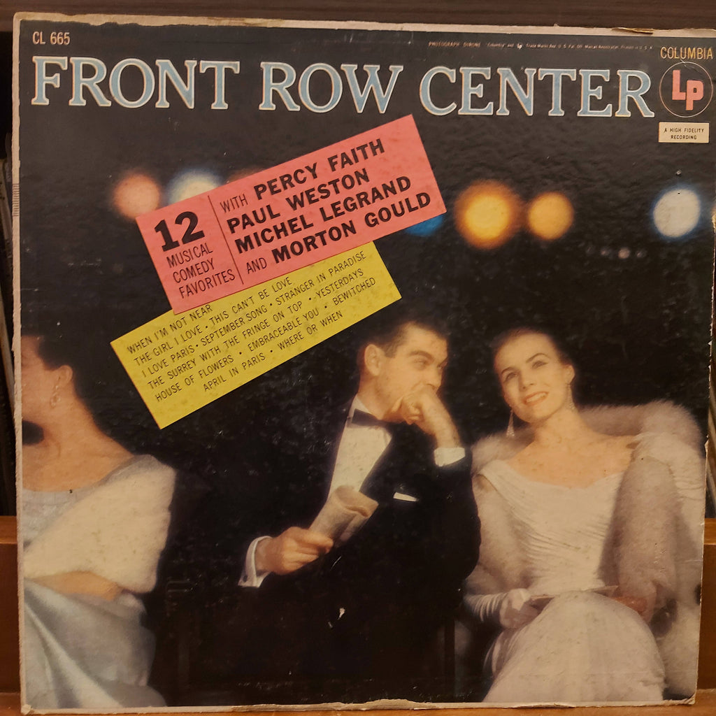 Various – Front Row Center (Used Vinyl - G)