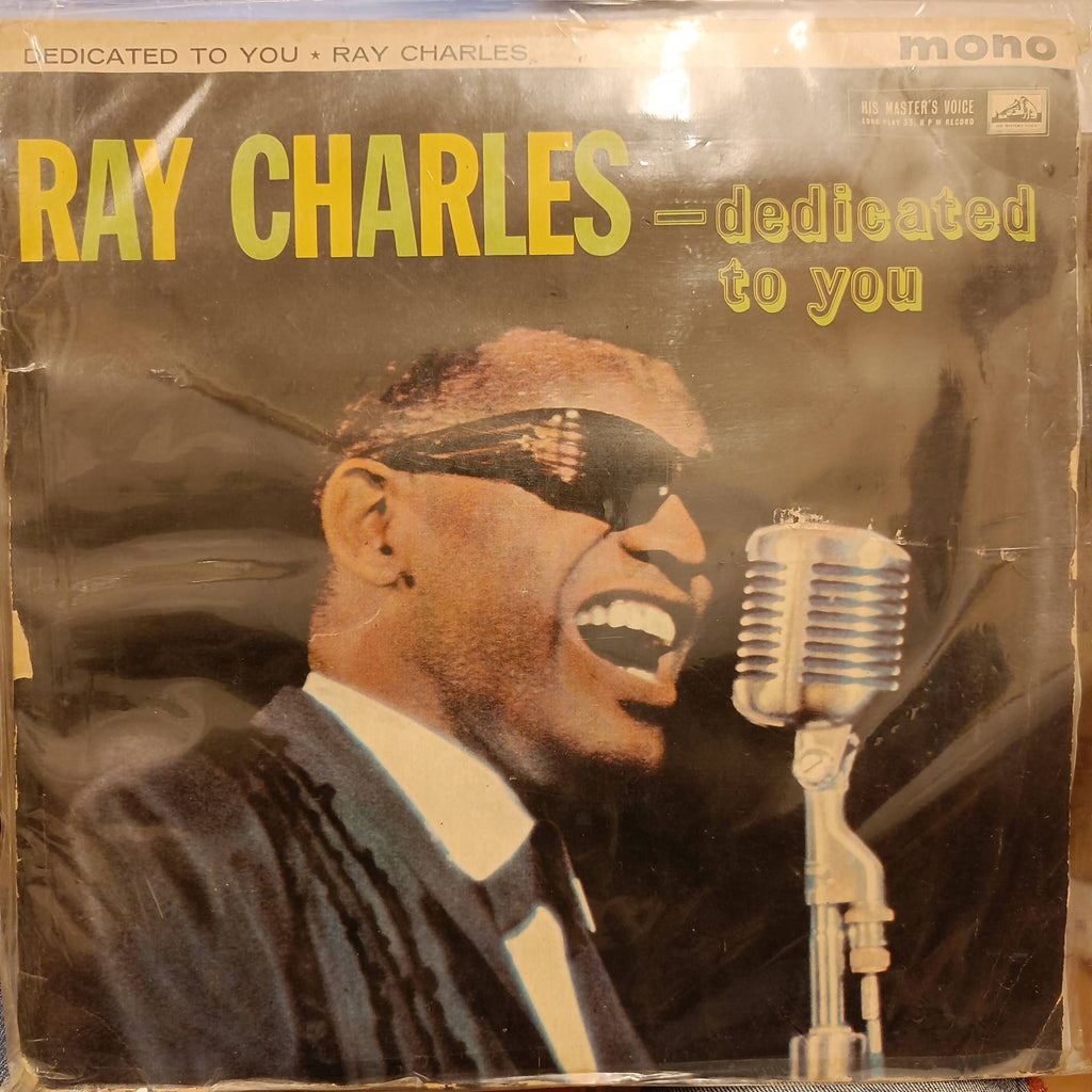 Ray Charles – ...Dedicated To You (Used Vinyl - VG+ ) MD Recordwala