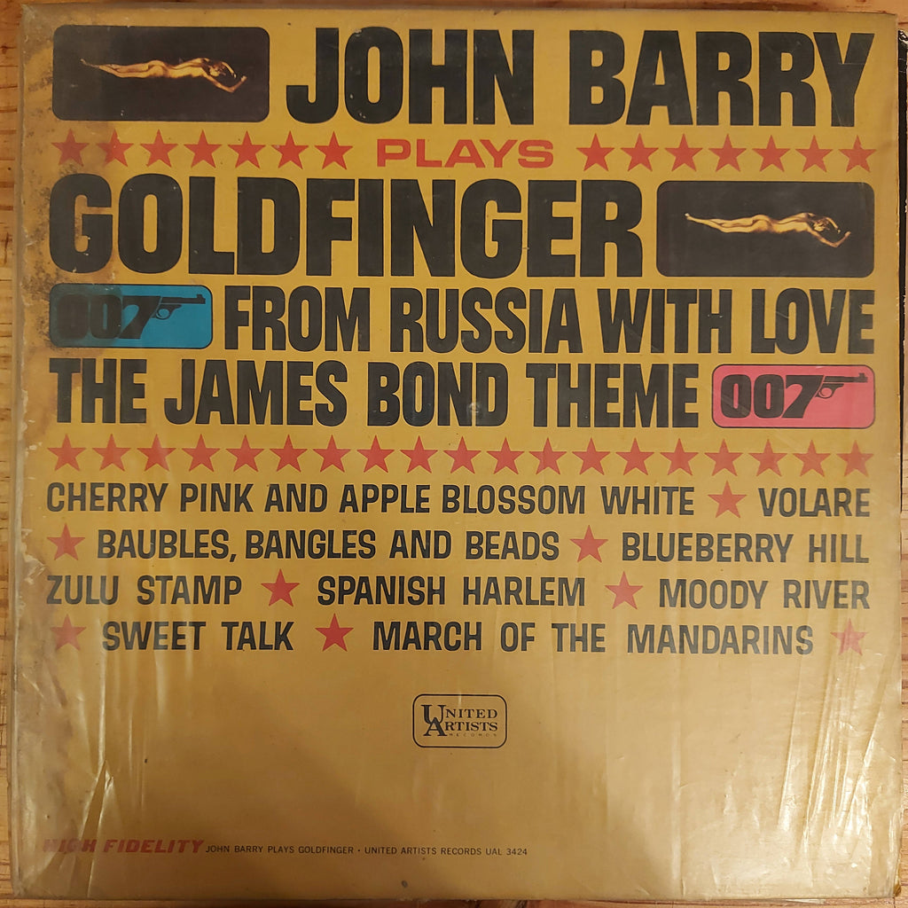 John Barry And His Orchestra – John Barry Plays Goldfinger (Used Vinyl - G)