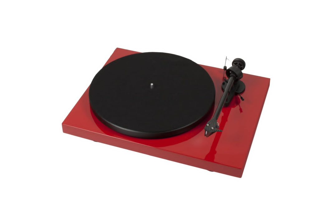 Pro-Ject Debut Carbon Turntable (Red) [Phono Pre-Amp Needed]