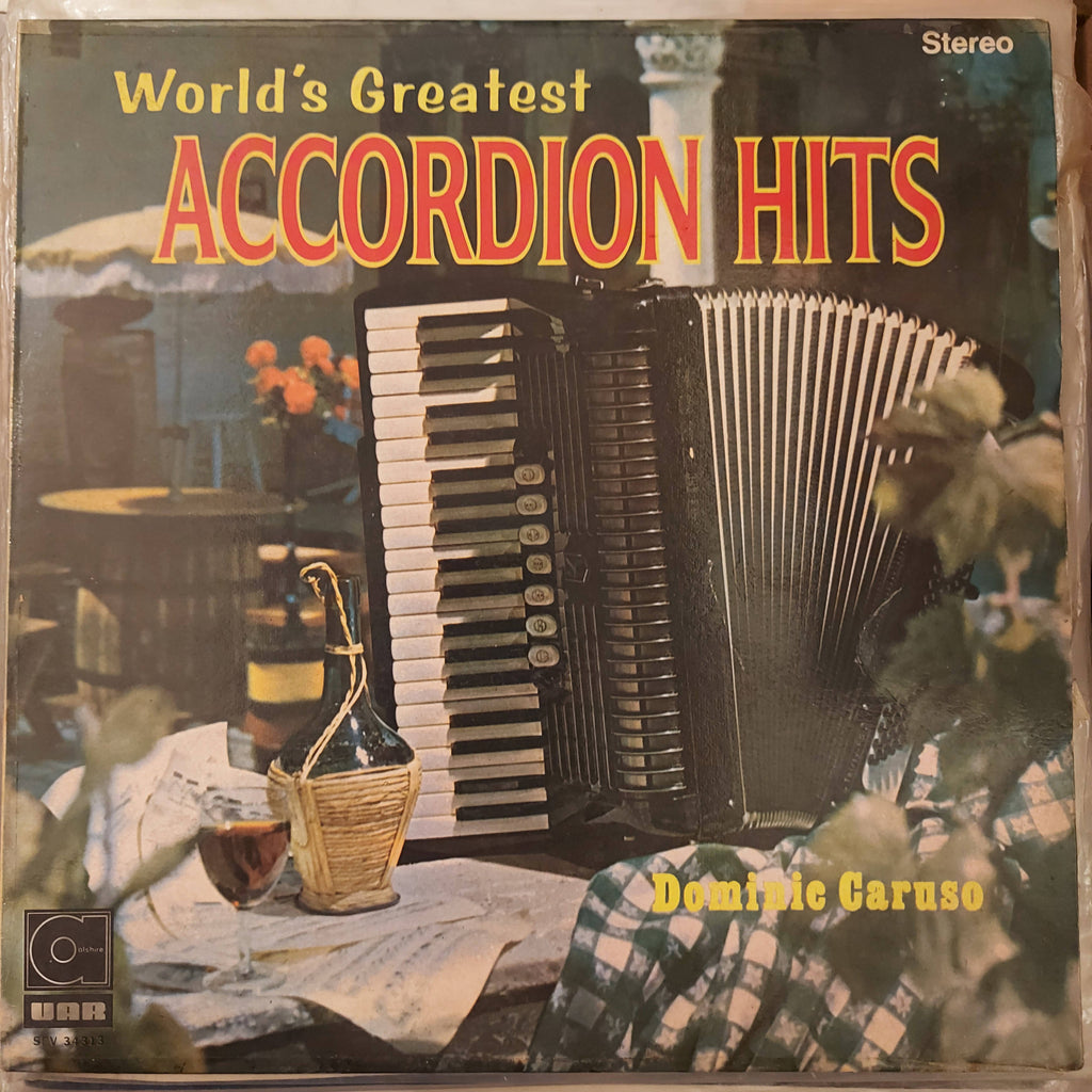 Dominic Caruso – The World's Greatest Accordion Hits (Used Vinyl - G) JS
