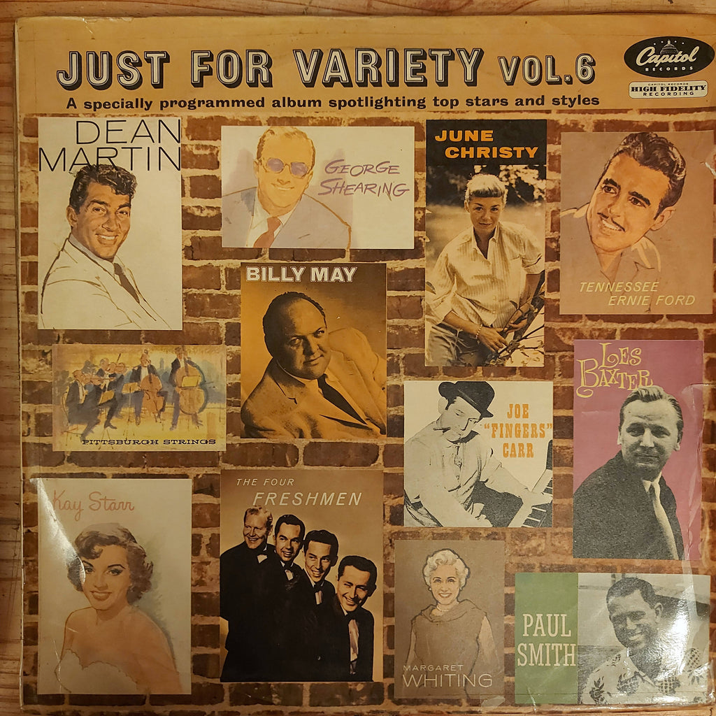 Various – Just For Variety Vol. 6 (Used Vinyl - G)