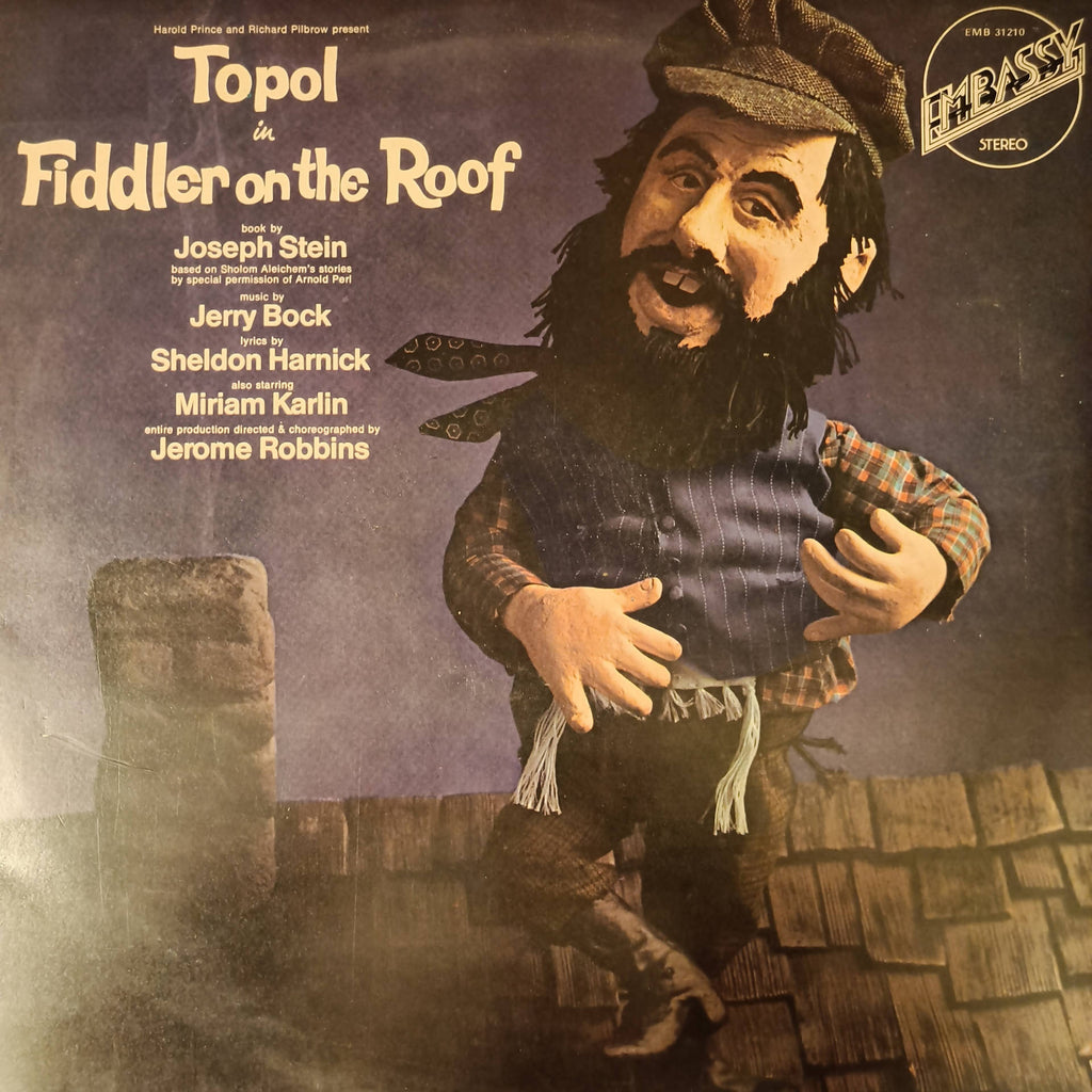 Topol – Fiddler On The Roof (Used Vinyl - VG)