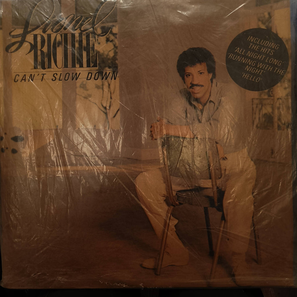 Lionel Richie – Can't Slow Down (Used Vinyl - VG) JS