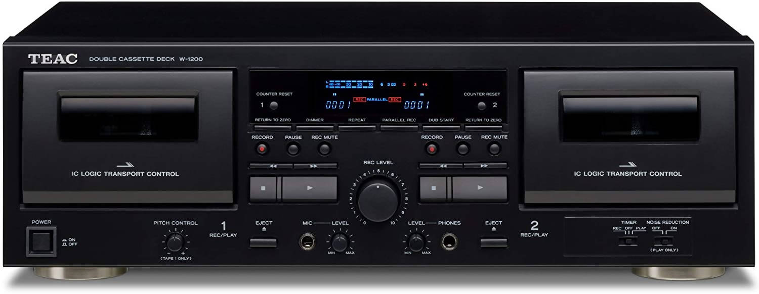TEAC W1200 Double Cassette Deck | The Revolver Club
