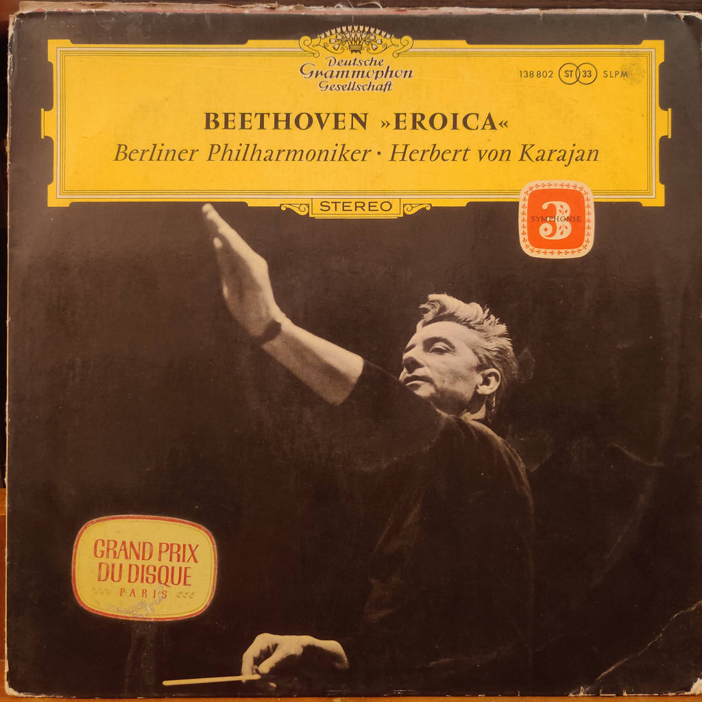 Beethoven / Berliner Philharmoniker • Herbert von Karajan – »Eroica« (Used Vinyl - VG+)