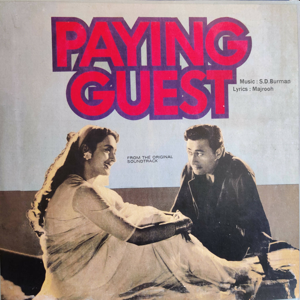 S. D. Burman, Majrooh – Paying Guest (Cover Re-Printed) (Used Vinyl - VG) DS Marketplace