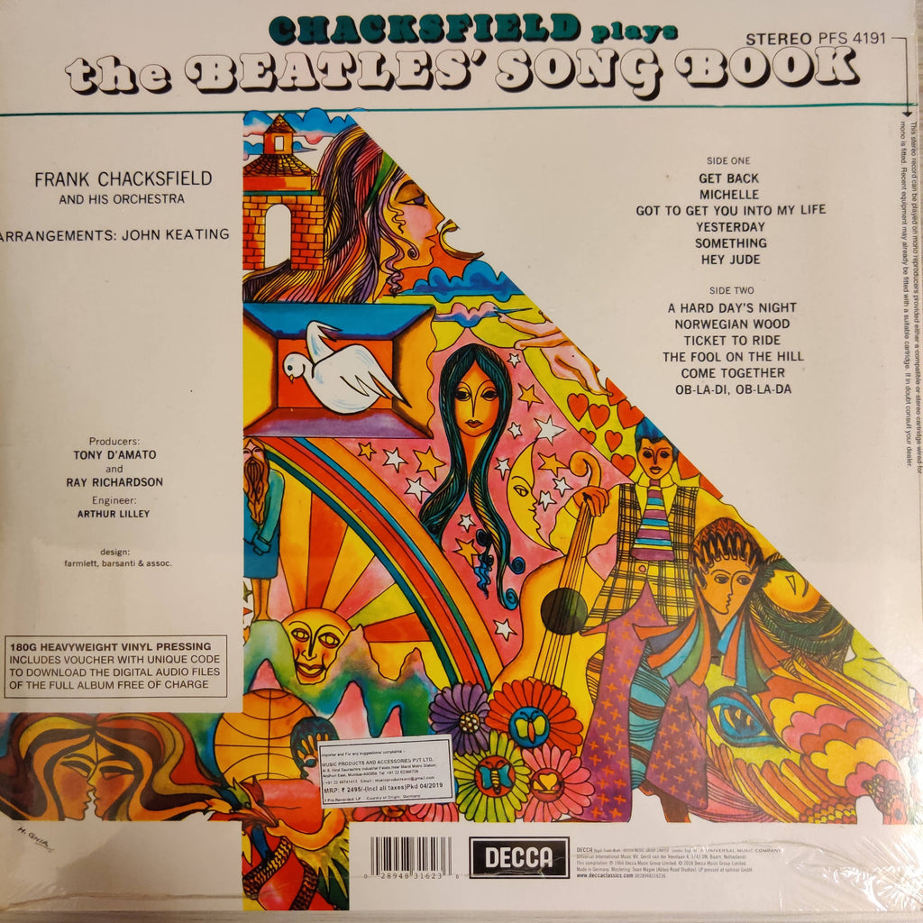 Frank Chacksfield & His Orchestra – Chacksfield Plays The Beatles' Songbook (Used Vinyl - Mint)