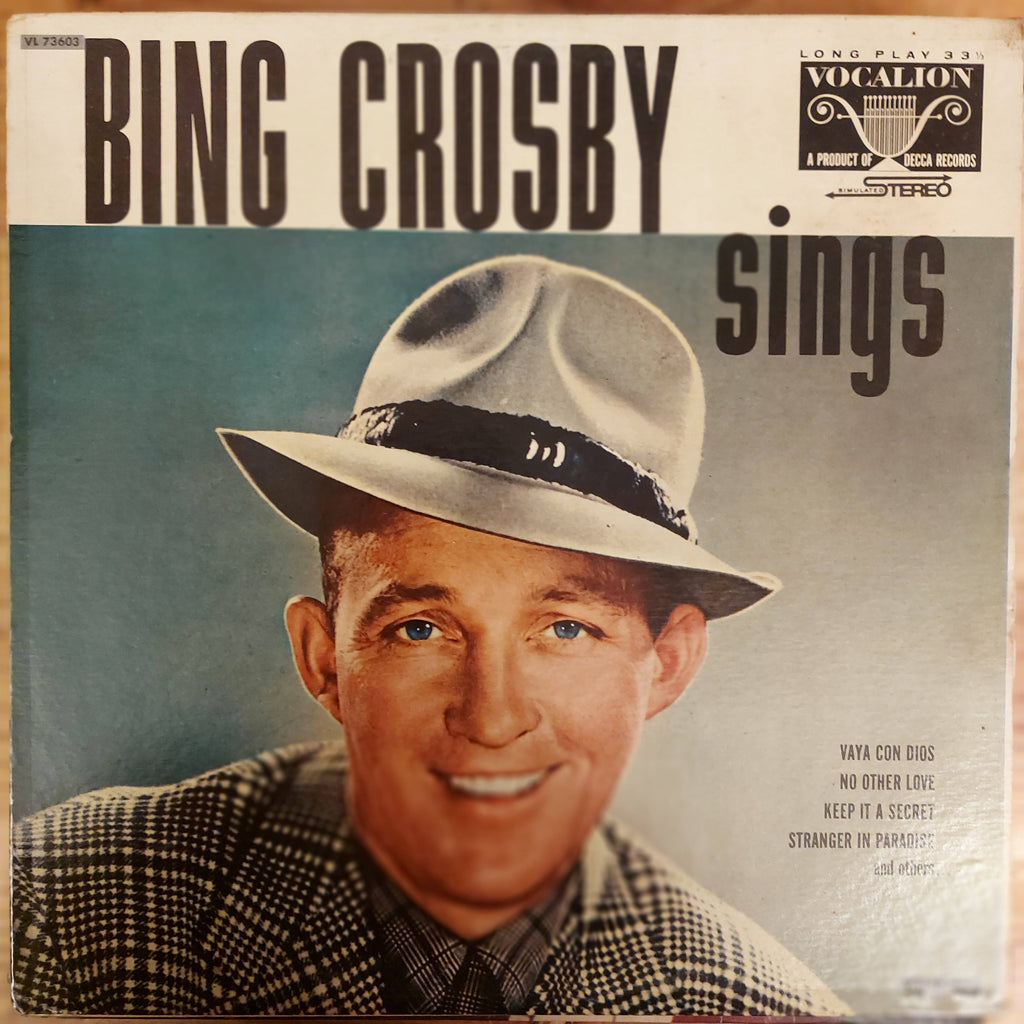 Bing Crosby – Bing Crosby Sings (Used Vinyl - VG)