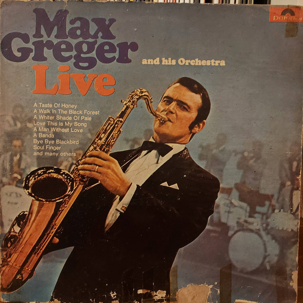 Max Greger – Live (Used Vinyl - G)