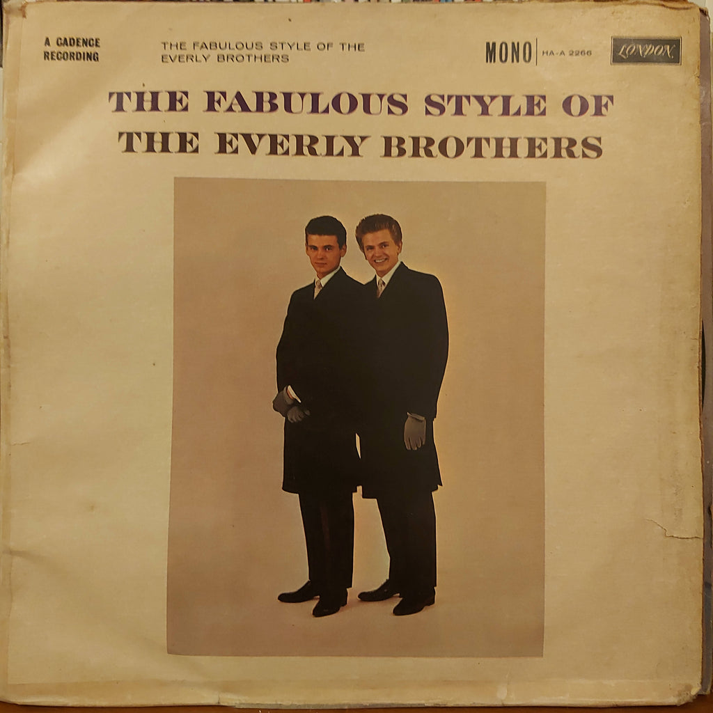 Everly Brothers – The Fabulous Style Of The Everly Brothers (Used Vinyl - G)