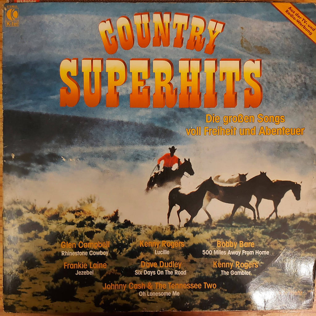 Various – Country Superhits - Die Großen Songs Voll Freiheit Und Abenteuer (Used Vinyl - VG+)
