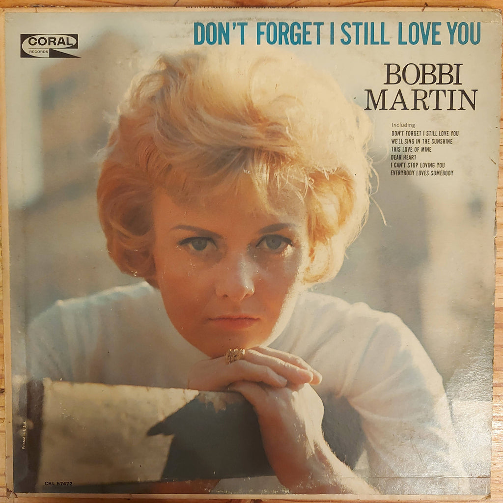 Bobbi Martin – Don't Forget I Still Love You (Used Vinyl - G)