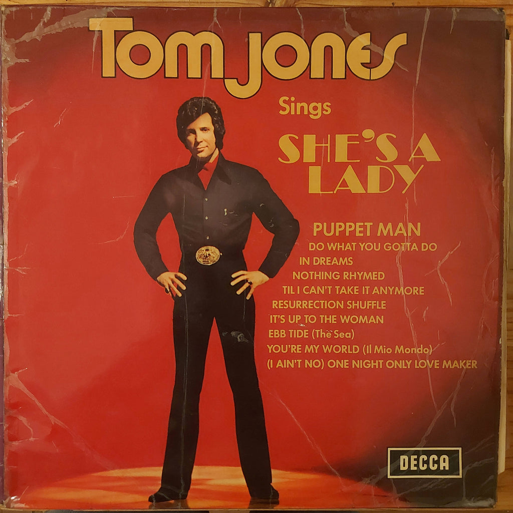 Tom Jones – Tom Jones Sings She's A Lady (Used Vinyl - G)