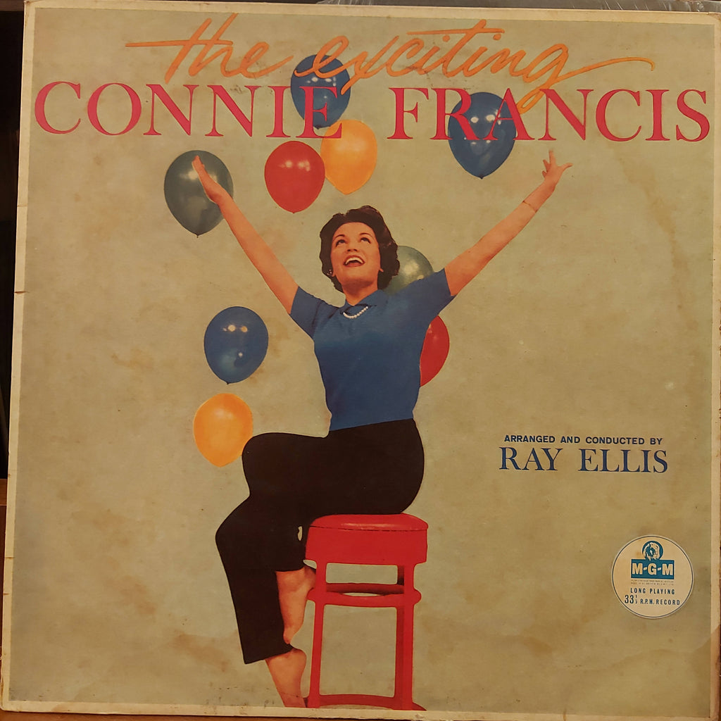 Connie Francis – The Exciting Connie Francis (Used Vinyl -VG)