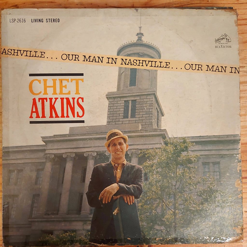 Chet Atkins – Our Man In Nashville (Used Vinyl - G)