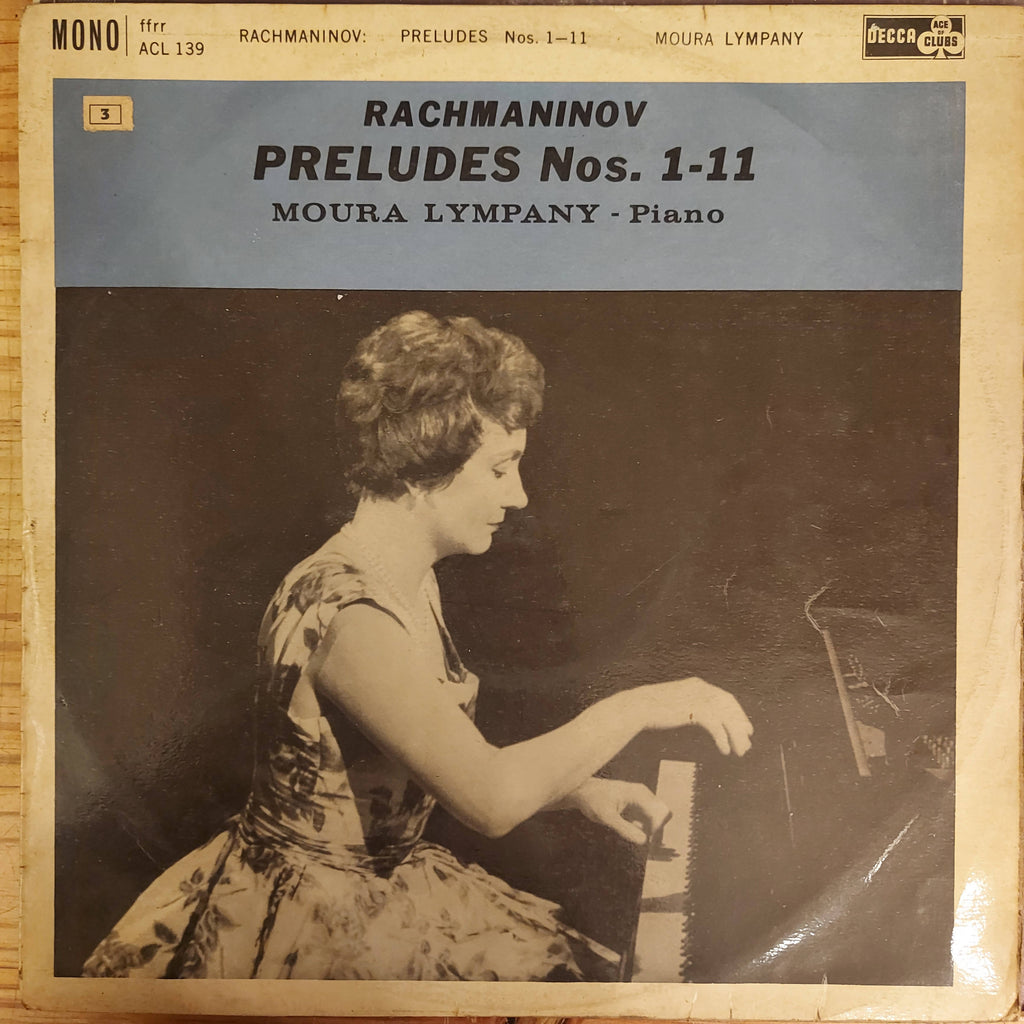 Rachmaninov - Moura Lympany – Preludes Nos. 1-11 (Used Vinyl - VG)